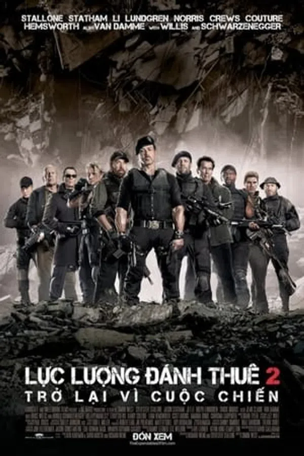 Poster phim Biệt Đội Đánh Thuê 2 trên Phim Mới