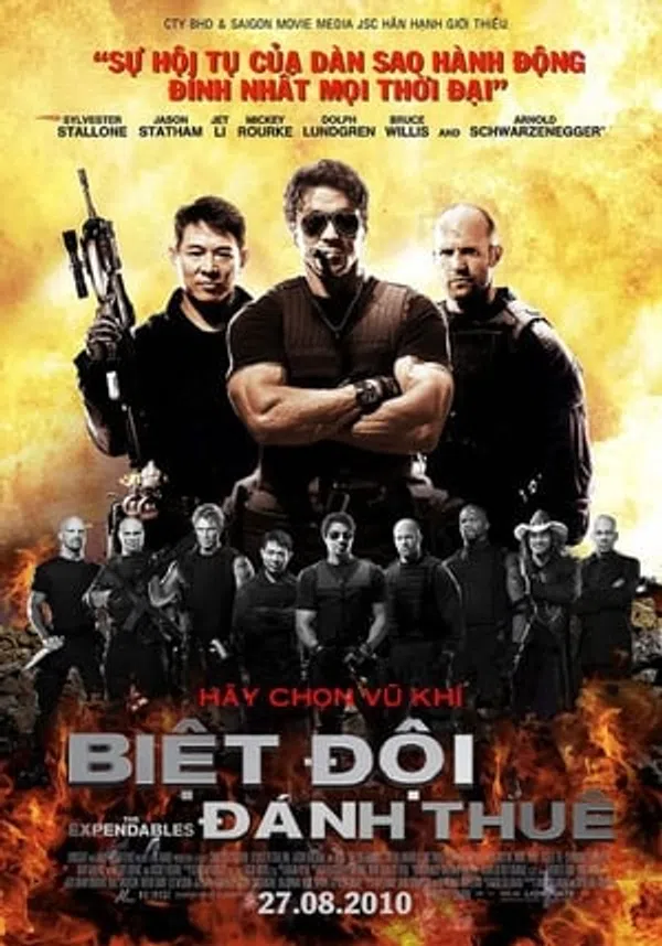 Poster phim Biệt Đội Đánh Thuê trên Phim Mới