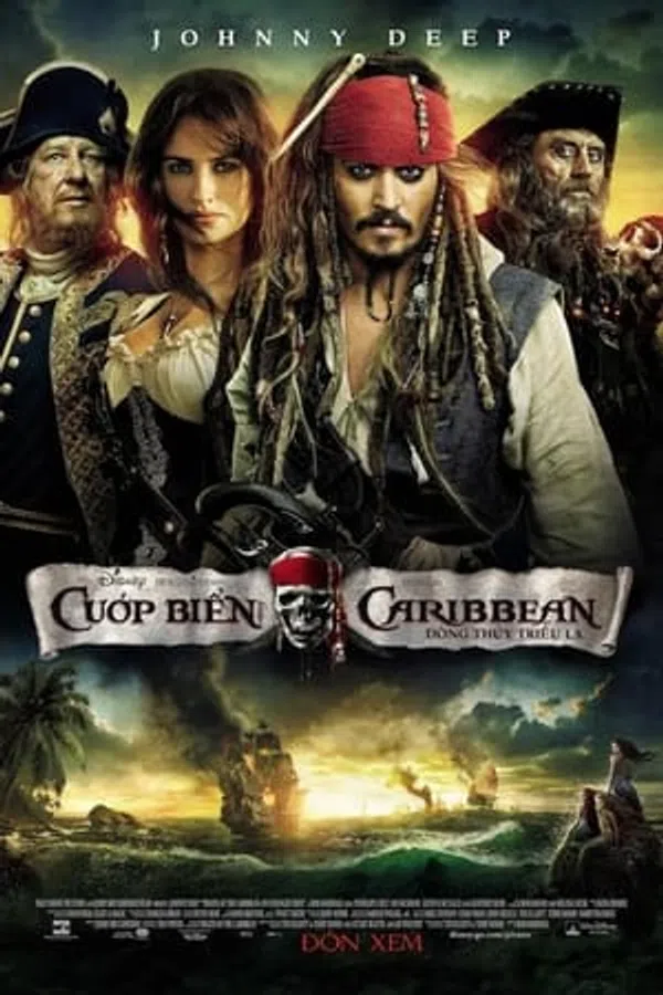 Poster phim Cướp Biển Vùng Caribbean: Suối Nguồn Tươi Trẻ trên Phim Mới