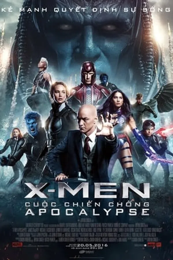 Poster phim Dị Nhân: Cuộc Chiến Chống Apocalypse trên Phim Mới
