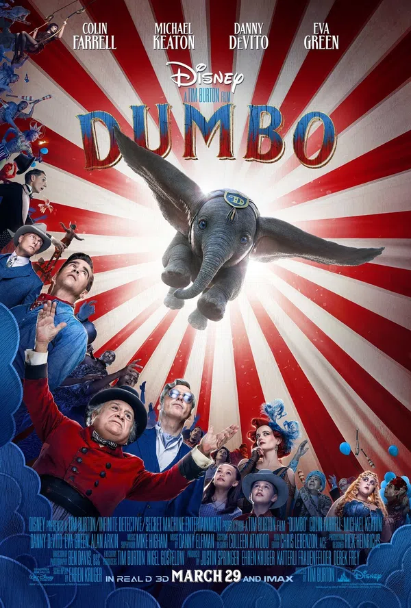 Poster phim Dumbo: Chú Voi Biết Bay trên Phim Mới