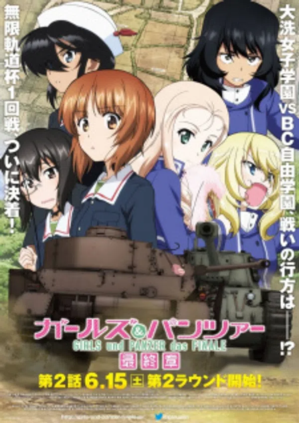 Poster phim Girls & Panzer: Saishuushou Part 2 trên Phim Mới