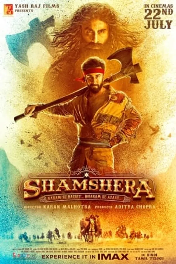 Poster phim Huyền Thoại Shamshera trên Phim Mới