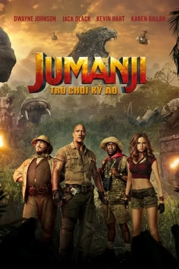 Poster phim Jumanji: Trò Chơi Kỳ Ảo trên Phim Mới