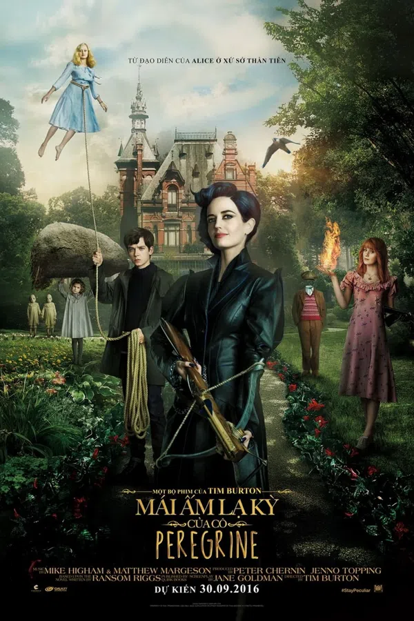 Poster phim Mái Ấm Lạ Kỳ Của Cô Peregrine trên Phim Mới