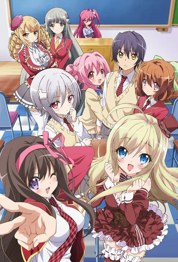 Poster phim Ore no Nounai Sentakushi ga, Gakuen Love Comedy wo Zenryoku de Jama Shiteiru trên Phim Mới