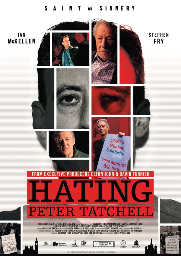 Poster phim Peter Tatchell: Nhân quyền và tranh cãi trên Phim Mới