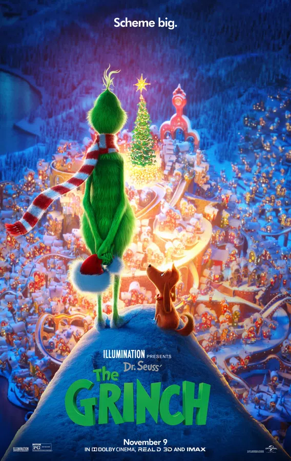 Poster phim The Grinch: Kẻ Đánh Cắp Giáng Sinh trên Phim Mới