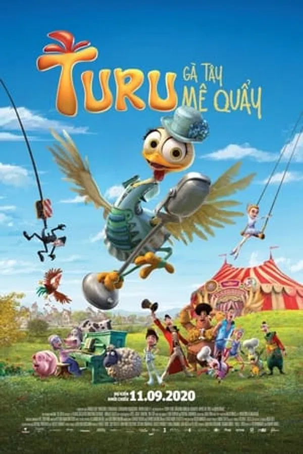 Poster phim Turu: Gà Tây Mê Quẩy trên Phim Mới